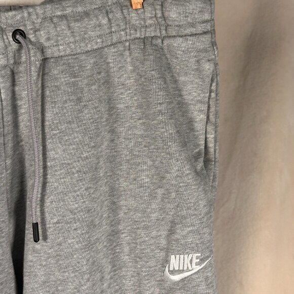 Nike Gray Fleece Jogger Sweatpants - Size Small - Picture 2 of 4